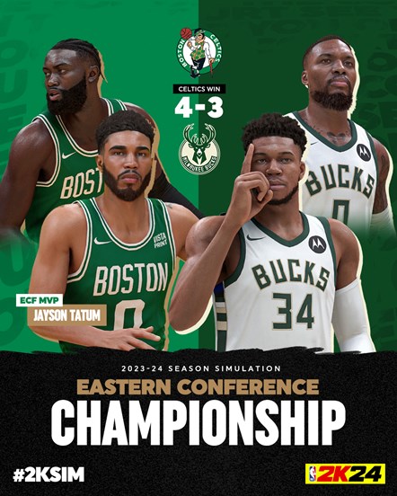 NBA 2K24 Sim Eastern Conference Champs