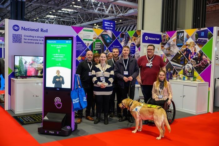 photo - GBRTT team at Naidex 2024