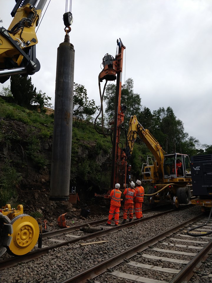 Specialist piling equipment - Chorley area