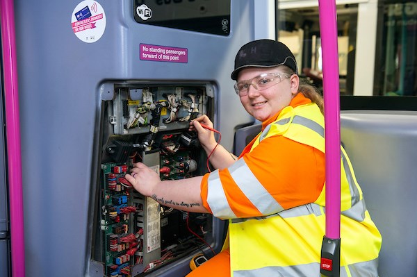 First Midland engineer Katie Hannam