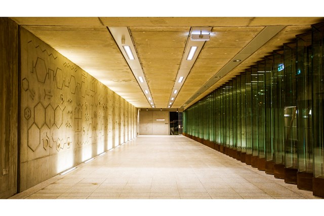 Hackney Wick station wins prestigious design award: Hackney Wick walkway underpass