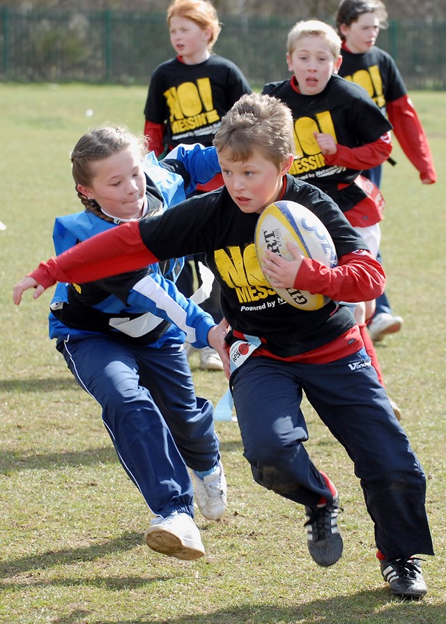 Tag rugby: at Doncaster Knights 28 March 2009