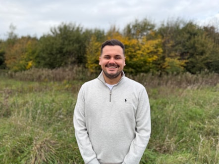 Cllr Joshua Roberts at Chisnall Wood