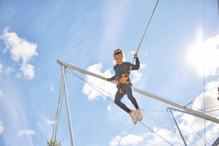 Bungee Trampoline at The Orchards