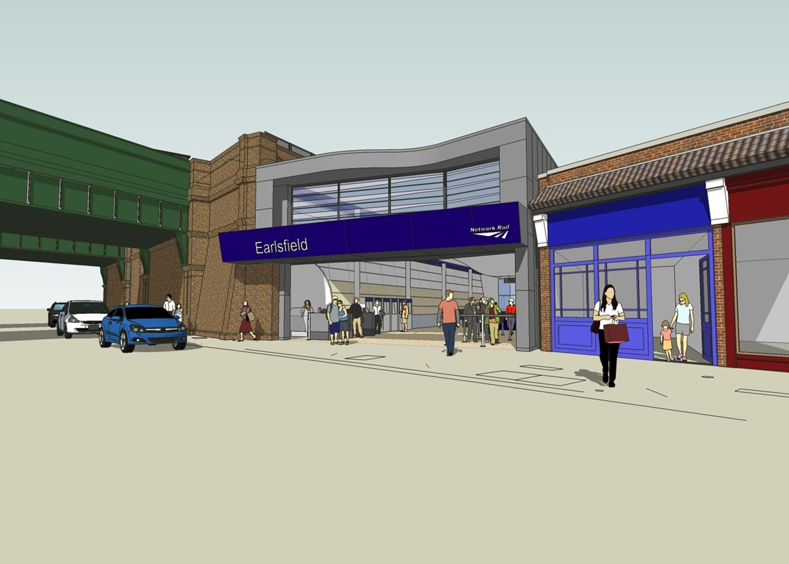 Earlsfield Station: Artist's impressions of how Earlsfield station will look following a major revamp to improve access and facilities