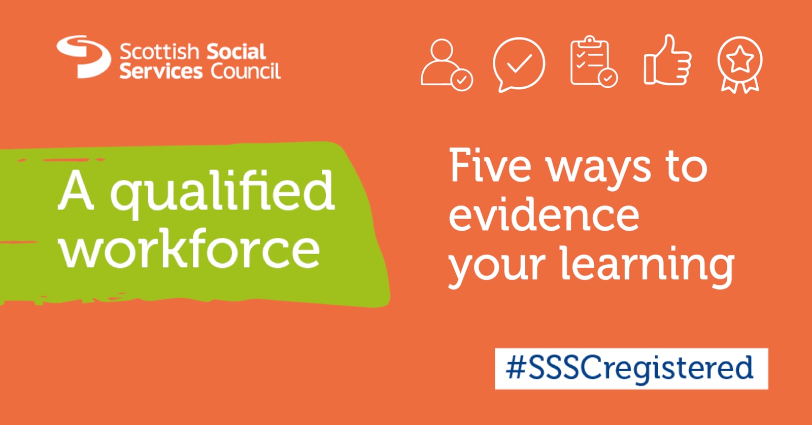 Five ways to evidence your learning (image)