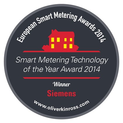 Siemens scoops ‘European Smart Metering Award’ for innovative high-rise building solution: smart-metering-technology-of-the-year-award-2014.jpg