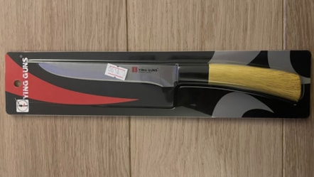 The knife sold to a test purchaser by Nelson Pound Plus