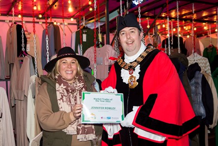 Market Trader of the Year - Jennifer Rowley and Mayor of Islington-2