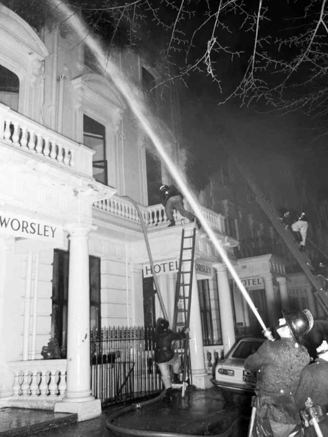 London Fire Brigade - worsley-hotel-fire-1974 One