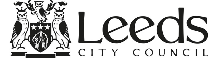 A statement on the events in Israel and Gaza: Leeds City Council logo