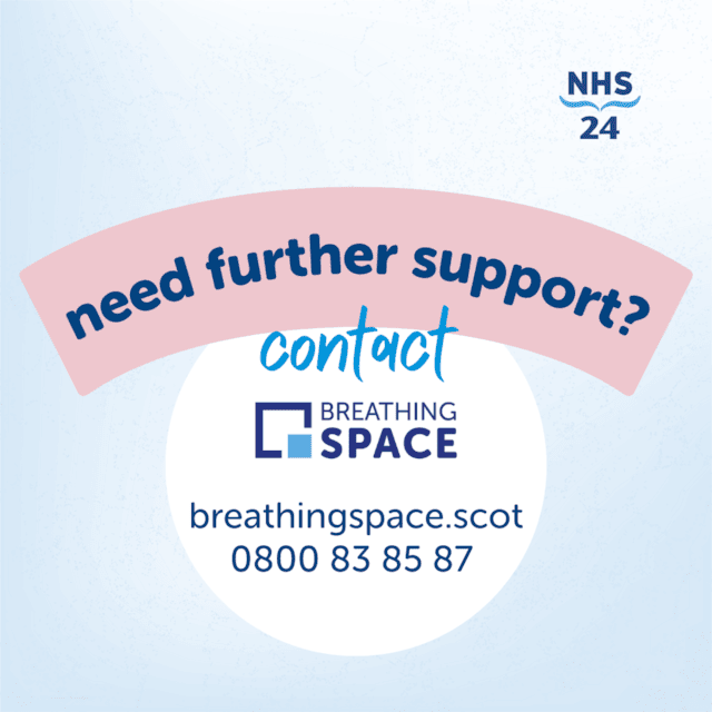 Breathing Space - Learn to listen social image carousel - 11 further support