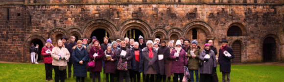 Leeds City Museum Choir in Kirkstall Abbey