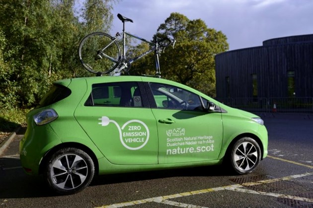 SNH success in reducing carbon emissions: SNH Electric Car