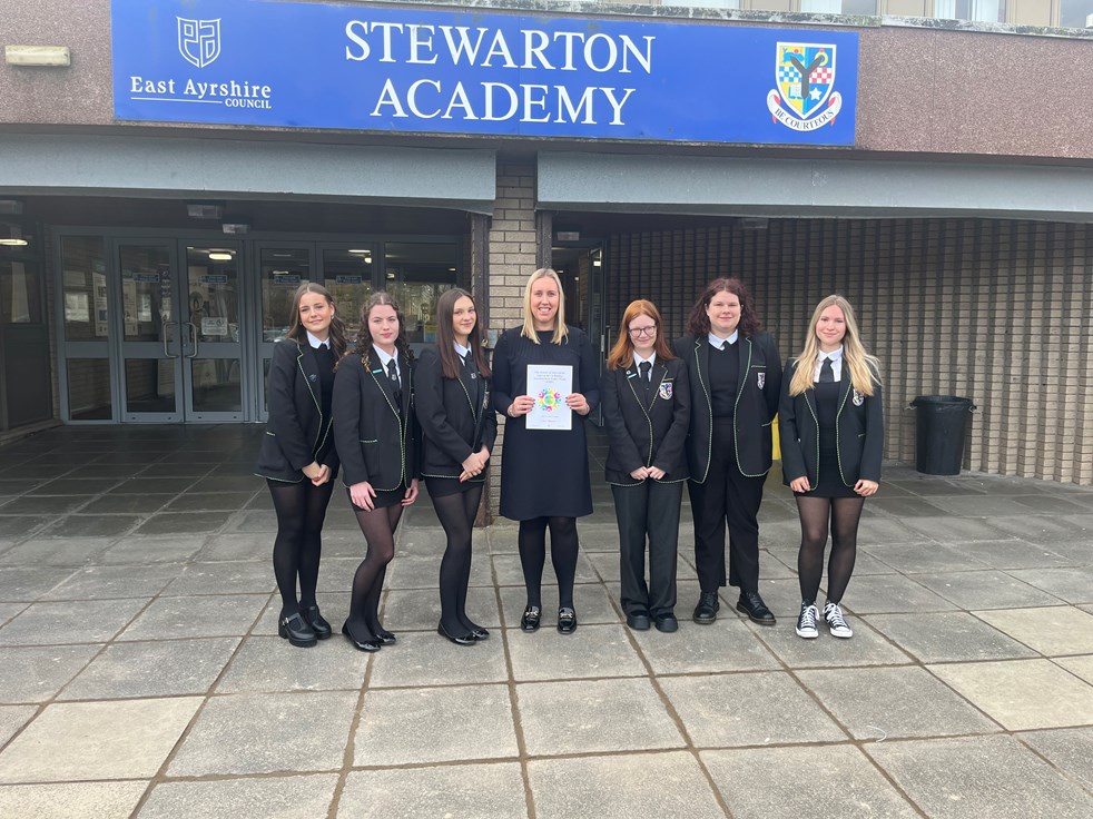 Stewarton Academy recognised for attainment in RMPS