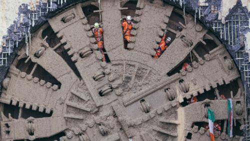 Images: TBM Cecilia breakthrough (March 2024)