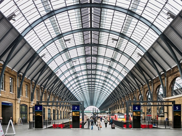 King's Cross railway station - platforms