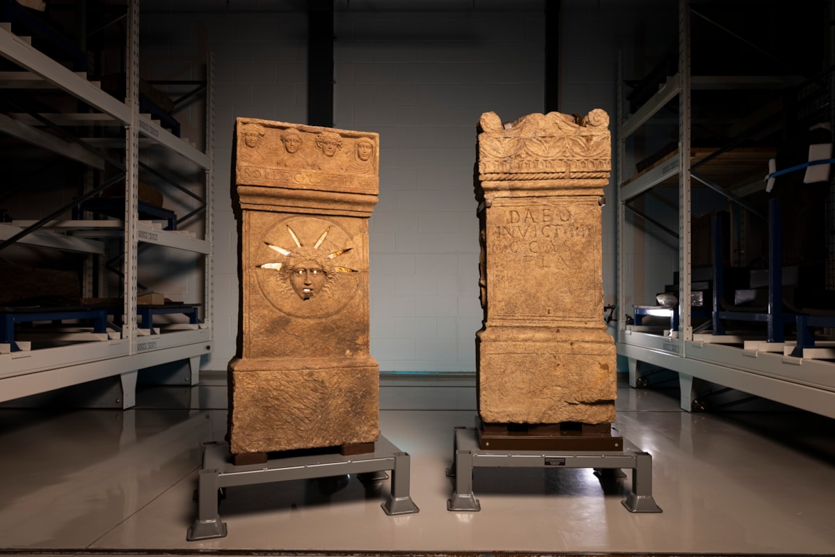 The Roman altars at the National Museums Collection Centre, Edinburgh. Photo © Duncan McGlynn (5)