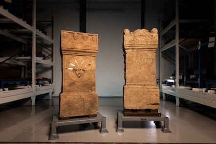 The Roman altars at the National Museums Collection Centre, Edinburgh. Photo © Duncan McGlynn (5)