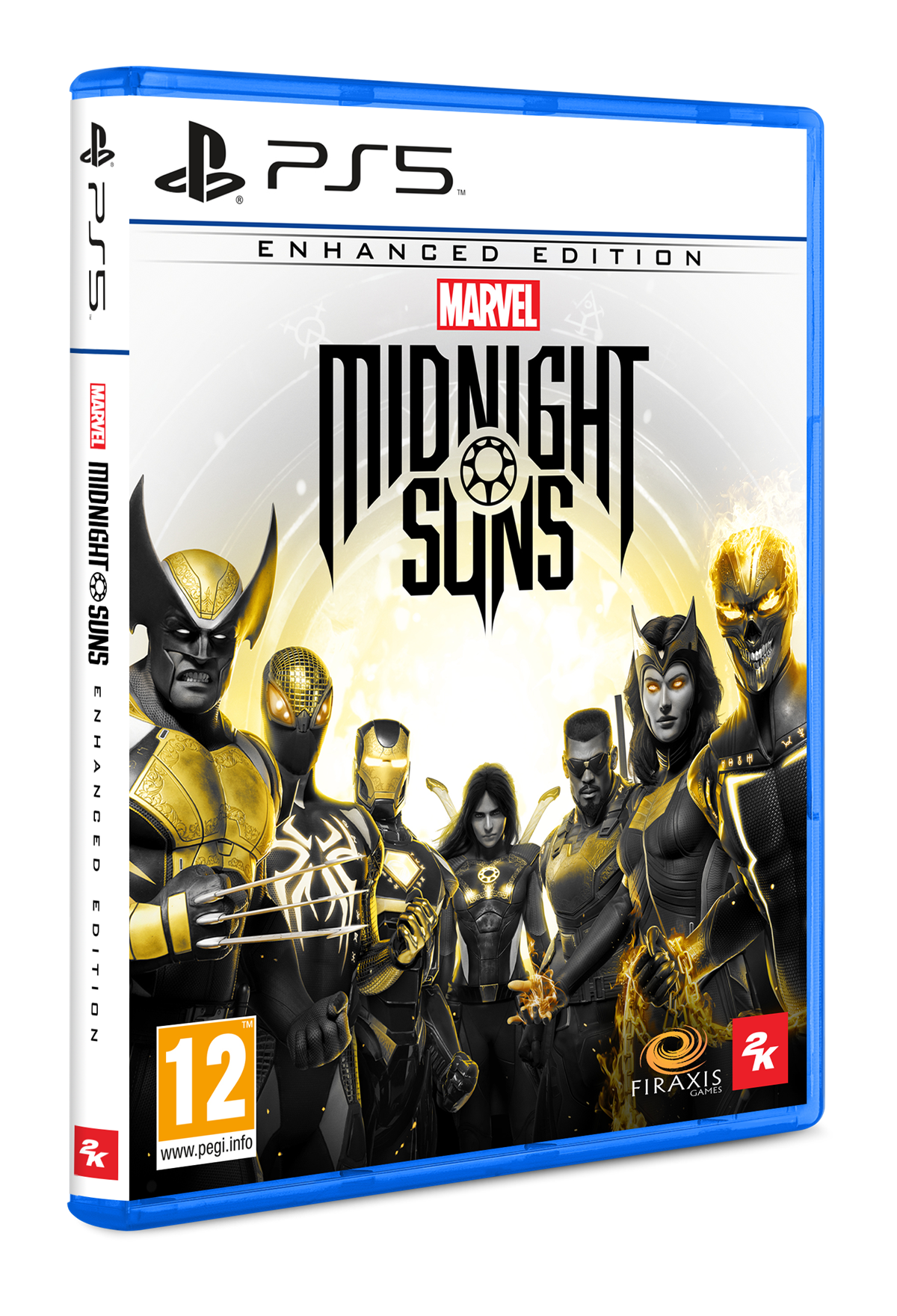 2K Marvel's Midnight Suns Enhanced Edition Packaging PlayStation 5 3D