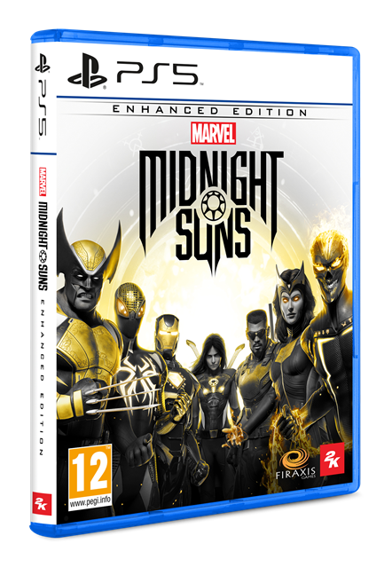 2K Marvel's Midnight Suns  Enhanced Edition Packaging PlayStation 5 3D