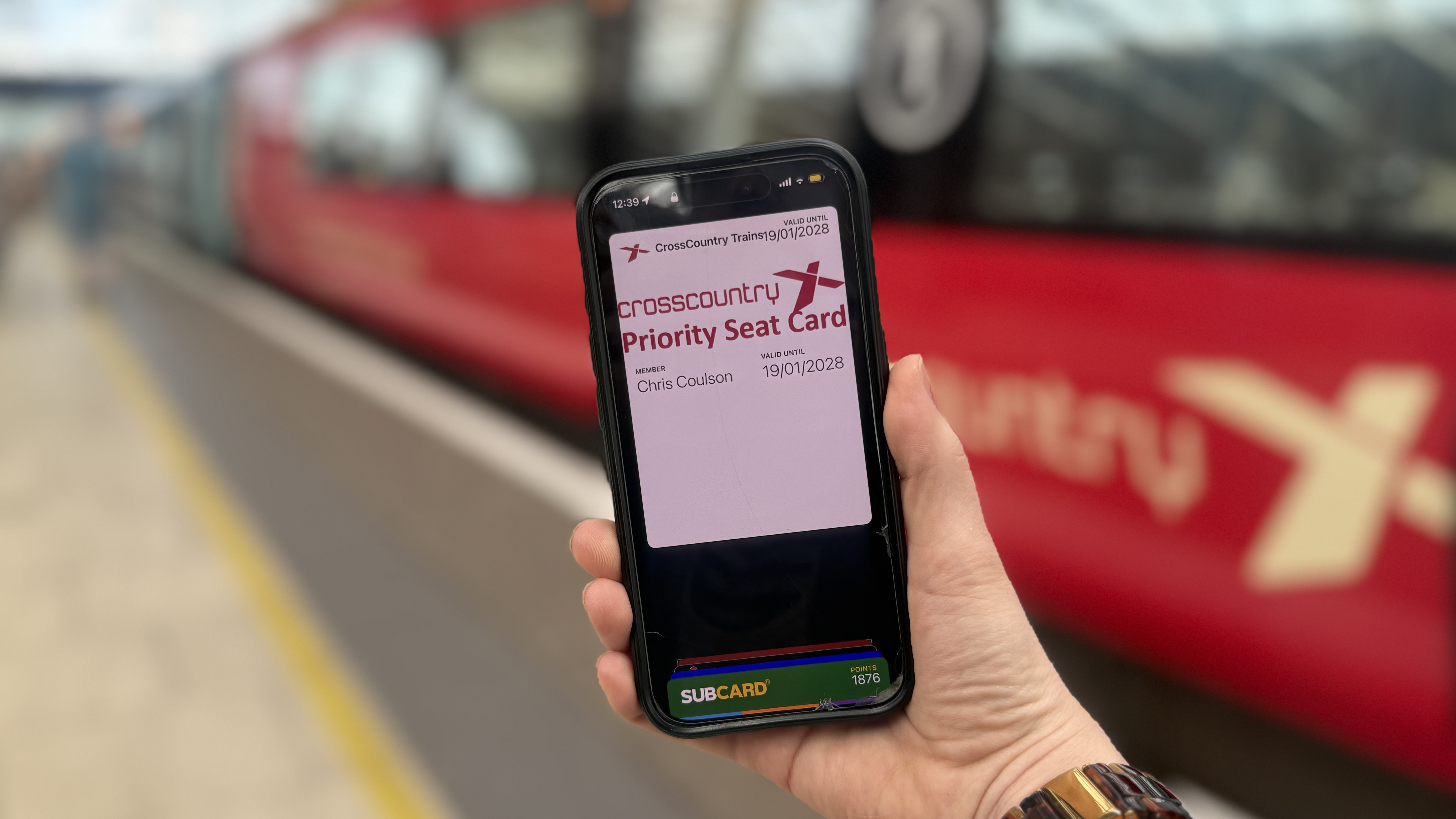 Digital Priority Seating Card 2