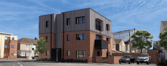 New council flats in Stamshaw: Have your say at drop-in event tonight: CGI view of the proposed flats from Walden Road