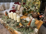 British Garden Centres Make your own Christmas Table Centre: British Garden Centres Make your own Christmas Table Centre