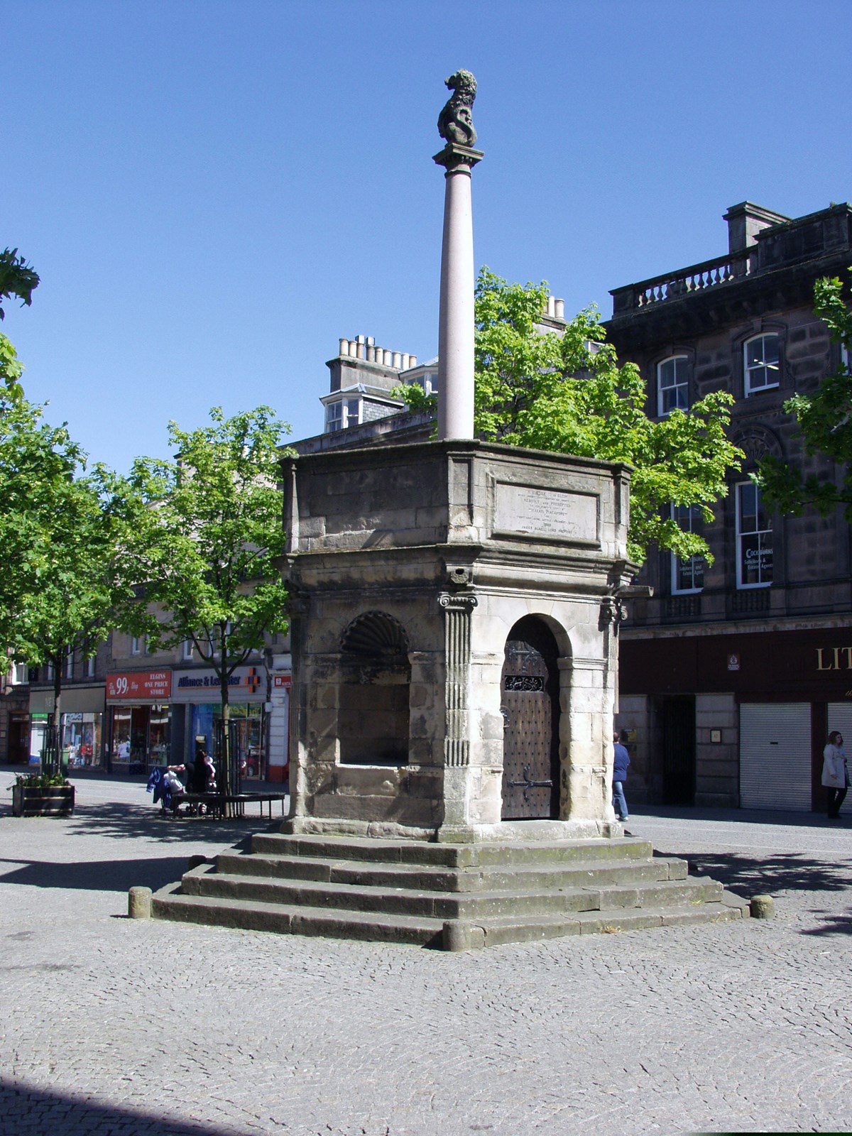 Ancient Elgin monument to be refurbished: Ancient Elgin monument to be refurbished