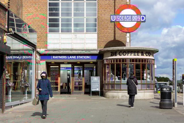 TfL Image -Zie Coffee at Rayners Lane station