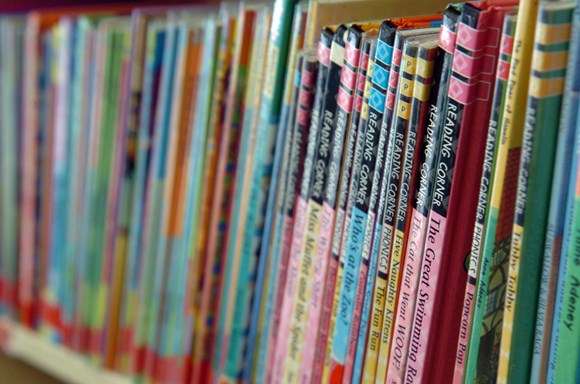 Library books