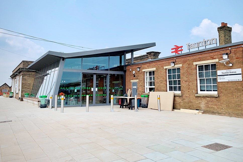 Taunton finishing touches to building | GWR News