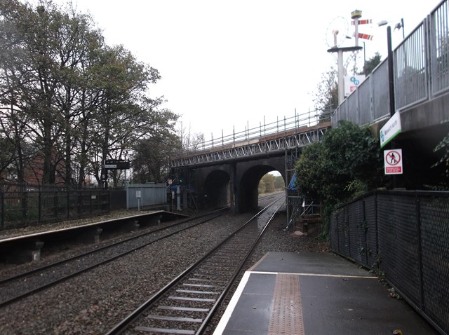Work underway to deliver the Chase Line’s electric future: Broad Lane bridge