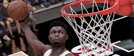 NBA 2K23 Gameplay Screenshot Zion Williamson