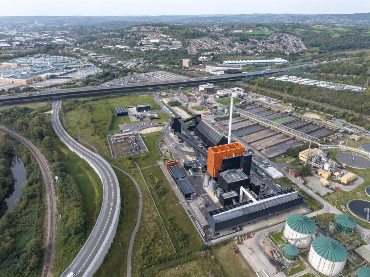 Blackburn Meadows Sheffield drone image