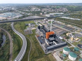 Blackburn Meadows Sheffield drone image