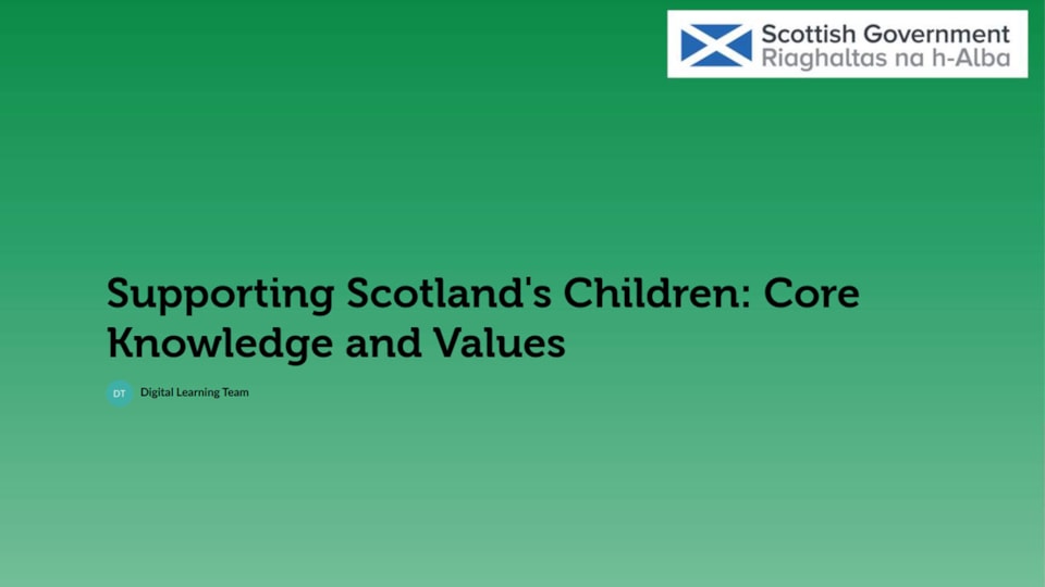 Supporting Scotlands Children (image)