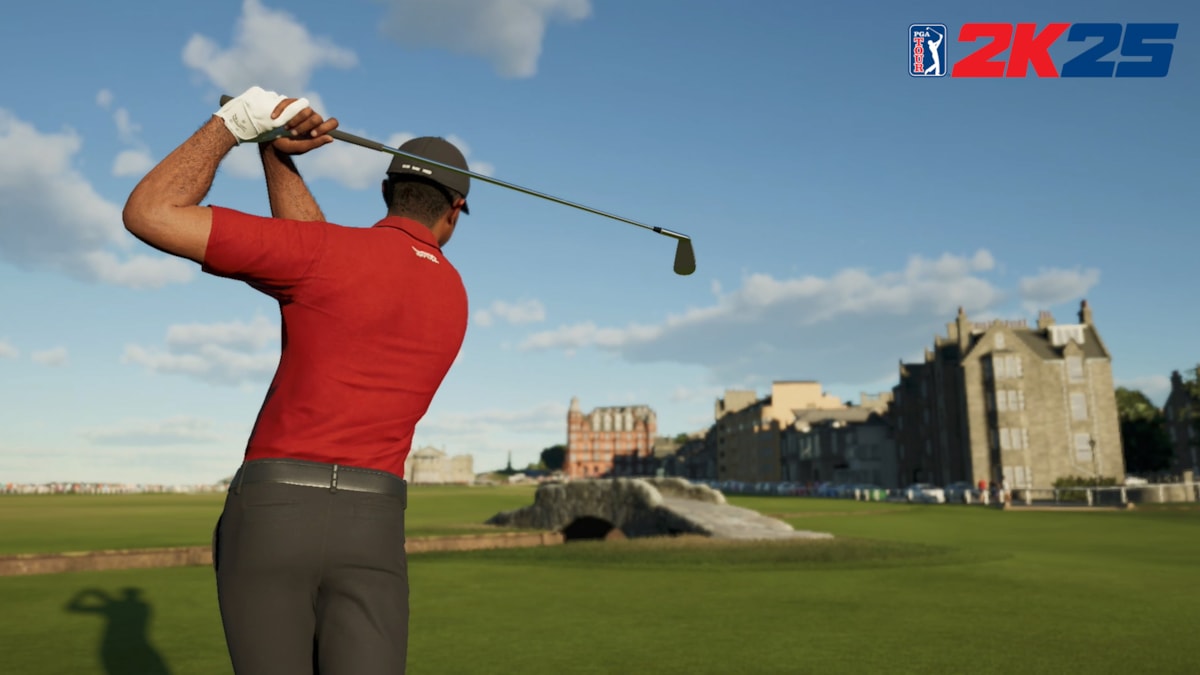 PGA TOUR 2K25 Nintendo Switch 2 Tiger St Andrews
