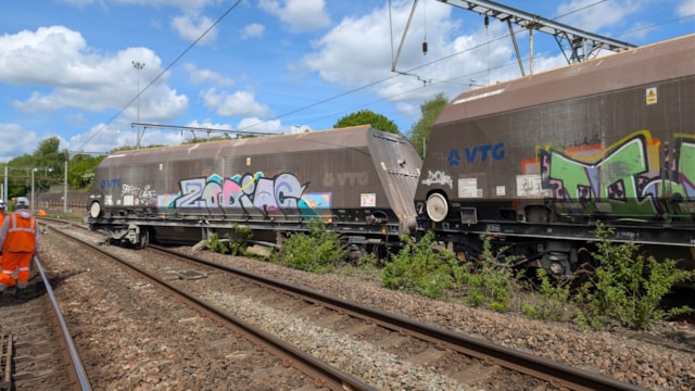 Oxley freight train derailment means ongoing disruption through Wolverhampton: Oxley derailment