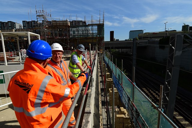 Engineers on site - Higgins Chobham Farm