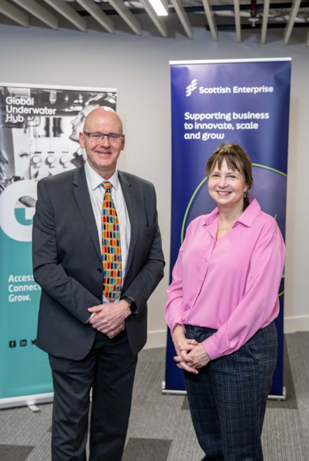 Neil Gordon, GUH and Suzanne Sosna, Scottish Enterprise 2