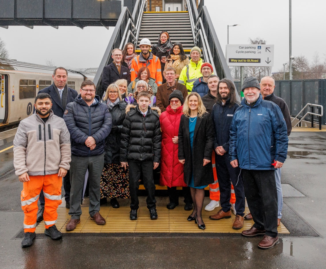 Mirfield station group photo