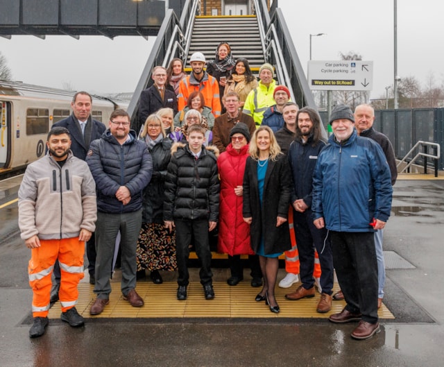 Mirfield station group photo: Mirfield station group photo