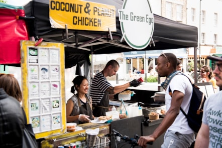 Chatsworth Road Market - food