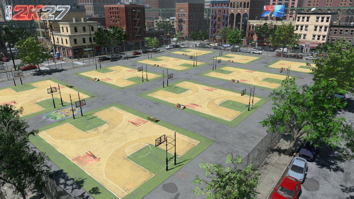 NBA 2K27 The City New Seasonal Parks