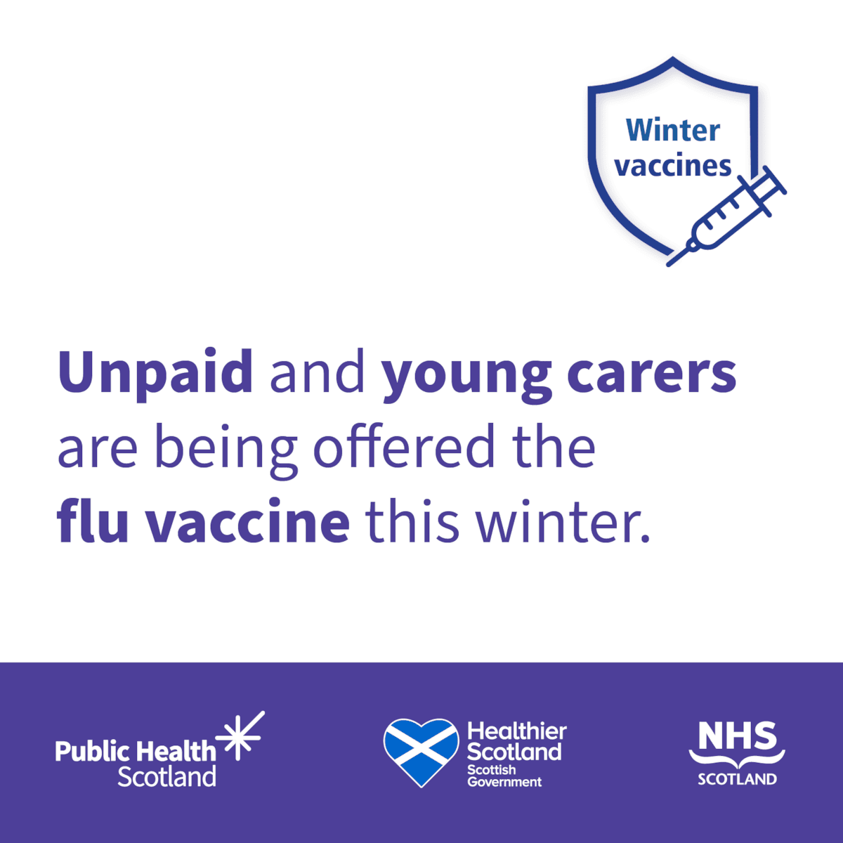 Winter Vaccines Unpaid Carers - Asset 1