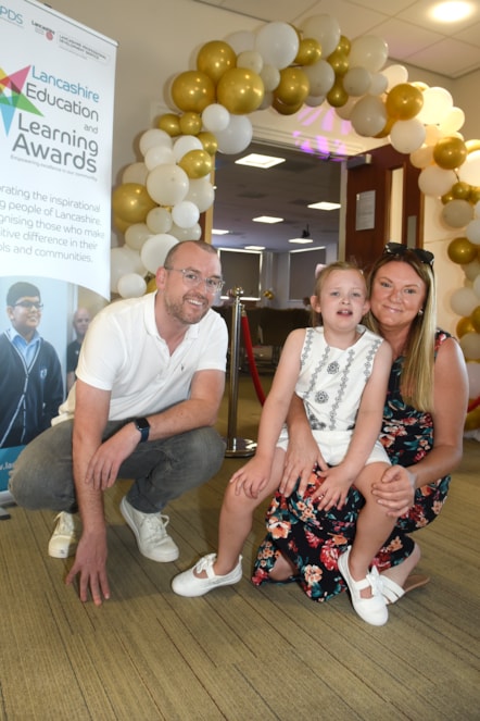 Bella Greenwood, a pupil at Rishton Methodist Primary School, who received the Lancashire Outstanding Progress Award at the Lancashire Education and Learning Awards in recognition of her resilience, determination and exceptional personal growth.