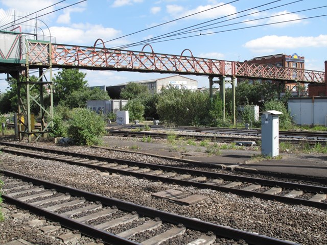 Industry collaboration sees Southall’s Merrick Road footbridge moved to new home at Didcot Railway Centre: GWS photo IMG 8630.1