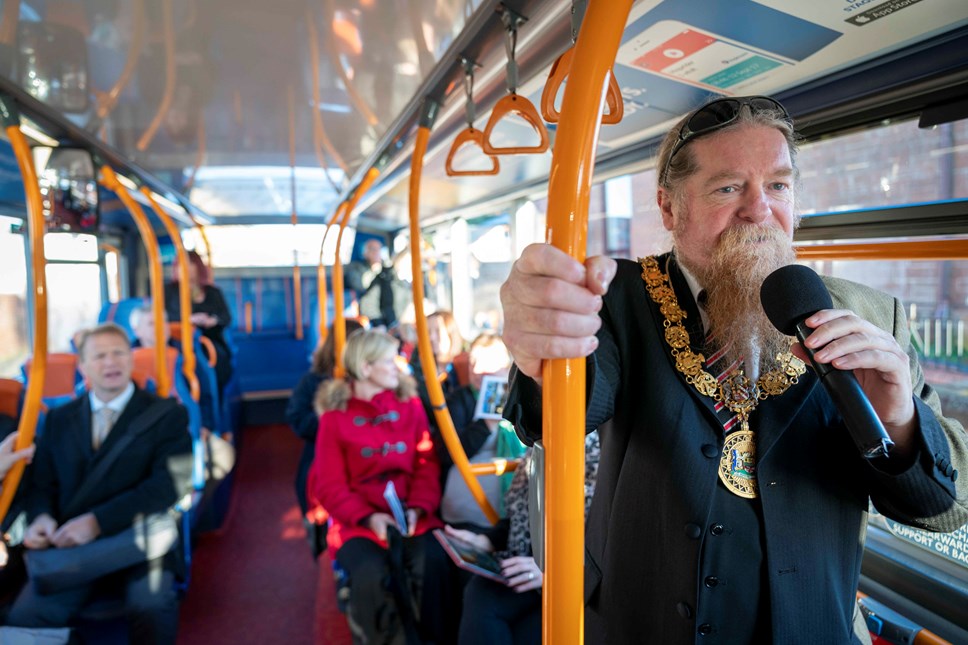 Provost bus conductor East Ayrshire Council News