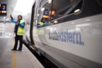 Southeastern becomes first rail operator to offer leave to kinship carers: Dispatching a train at London Bridge station